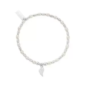 ChloBo Silver & Pearl Forever & Always Bracelet