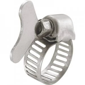 Hose clamps wing bolt Silver SUBHC6A SUBHC6A