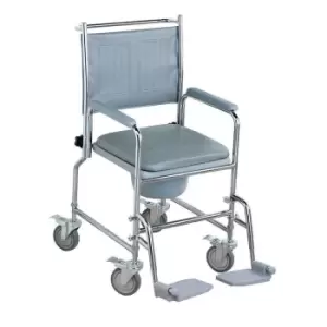 NRS Healthcare Adjustable Wheeled Commode