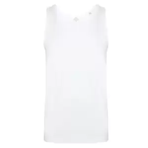 SF Mens Feel Good Stretch Vest (XL) (White)