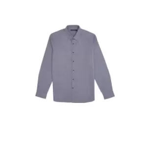 French Connection End On End Long Sleeve Shirt - Grey