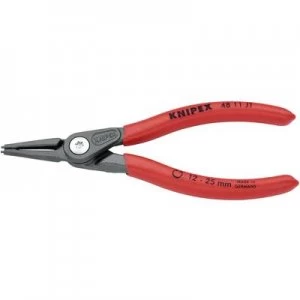 Knipex 48 11 J1 SB Circlip pliers Suitable for Inner rings 12-25mm Tip shape Straight