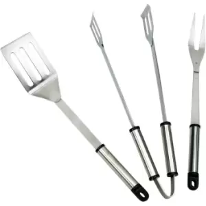 Landmann - Stainless Steel Barbecue Tool Set (3 Pieces) - silver