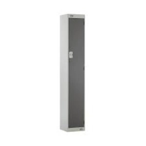 Single Compartment Locker D450mm Dark Grey Door MC00039