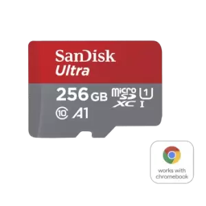 SanDisk Ultra MicroSDXC UHS-I Card with Adapter - 256GB - SDSQUAC-256G-GN6FA
