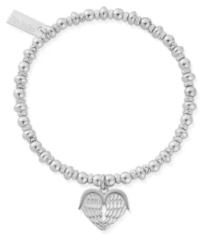 ChloBo Didi Sparkle Heavenly Heart Bracelet Sterling Jewellery