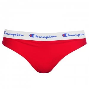 Champion Logo Band Briefs - RED
