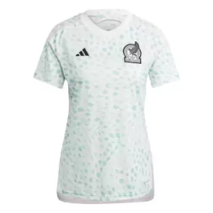 adidas Mexico Away Shirt 2022/2023 Womens - White