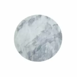 Interiors by PH Sunny Round Marble Chopping Board - White