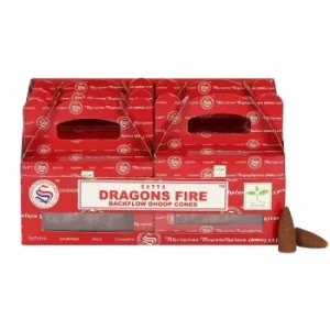 Dragons Fire Backflow Dhoop Cones by Satya