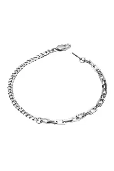 Mixed Chain Style Bracelet 21cm