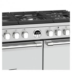 Stoves 444444482 Sterling S900DF 90cm Dual Fuel Range Cooker Stainless Steel