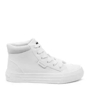 Rocket Dog Cheery White High Top Trainers