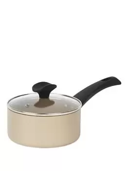 Salter Olympus 16cm Saucepan With Tempered Glass Lid