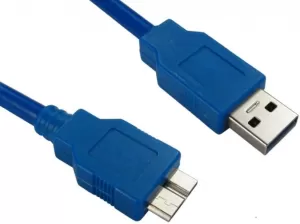 USB 3.0 A (M) to USB 3.0 Micro B (M) 0.75m Blue OEM Data Cable