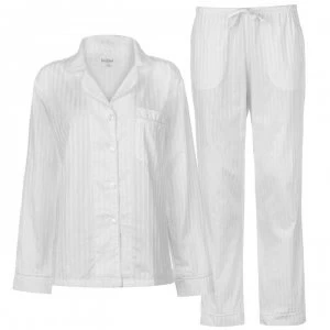Bedhead Classic Striped Pyjama Set Ladies - 996B Whte 3D S