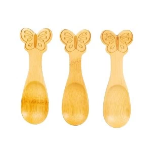 Sass & Belle Butterfly Bamboo Spoons - Set of 3