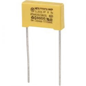 MKP X2 suppression capacitor Radial lead 0.033 uF 275 V AC 10 15mm L x W x H 18 x 5 x 11mm MKP X2