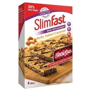 SlimFast Nutty Salted Caramel Meal Replacement Bar Multipack