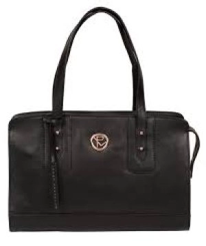 Pure Luxuries London Black Klee' Leather Handbag