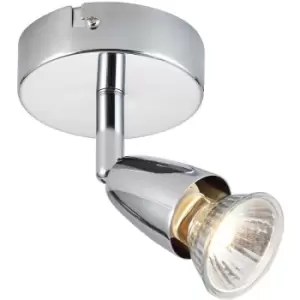 Amalfi - 1 Light Adjustable Spotlight Chrome, GU10 - Endon