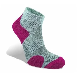 Bridgedale Coolfusion Multisport Womens Sock Grey and Raspberry Small
