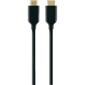 Belkin High Speed HDMI Cable With Ethernet Gold Plated In Black 1m
