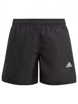 Adidas Boys Younger Yb Badge Of Sport Shorts, Black, Size 12-13 Years