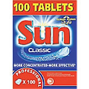 Sun Dishwasher Detergent Professional 100 Pieces