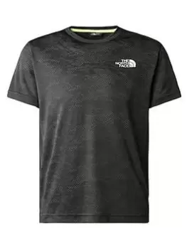 Boys, The North Face The North Face Older Boy Mountain Athletics Short Sleeve Tee, Grey, Size Xs=6 Years