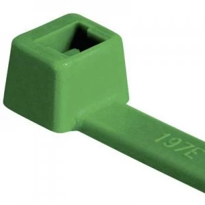 HellermannTyton 111-04801 T50R-PA66-GN Cable tie 200 mm 4.60 mm Green 100 pc(s)