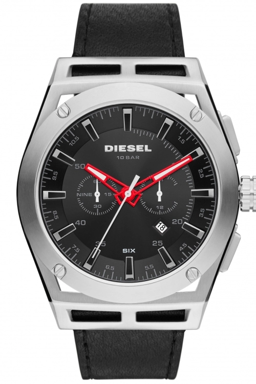 Diesel Black 'Timeframe' Chronograph Fashion Watch - DZ4543