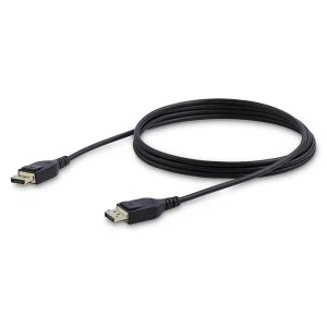 StarTech 6.6 ft. (2 m) DisplayPort 1.4 Cable - VESA Certified