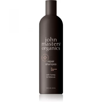 John Masters Organics Honey & Hibiscus Restoring Shampoo For Damaged Hair 473ml