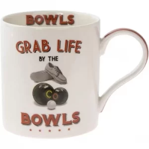 Bowling Fine China Mug By Lesser & Pavey