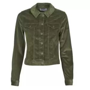 Noisy May NMADA womens Denim jacket in Kaki - Sizes S,L,XS