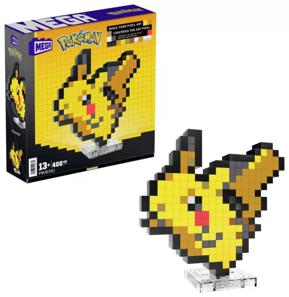 MEGA Pokemon Pixel-Art: Pikachu Building Set