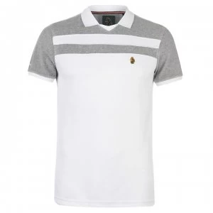 Luke Sport Away Polo Shirt - White