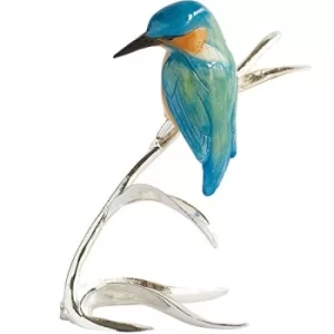 Arora 1507 Natures Realm Kingfisher Bird Figurine, Multicolour, One Size
