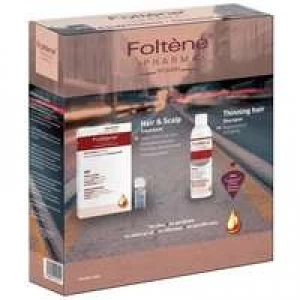 Foltene Anti-Hair Loss Solutions For Her Hair and Scalp Treatment Kit for Women
