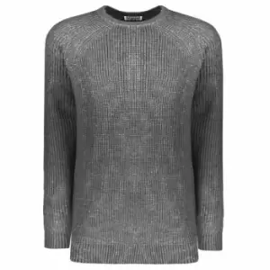 Lambretta Rib Sweater - Grey