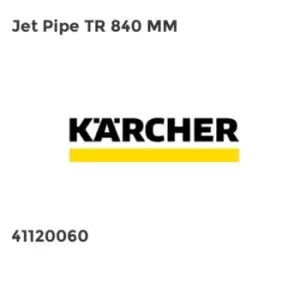 Karcher Jet Pipe TR 840mm