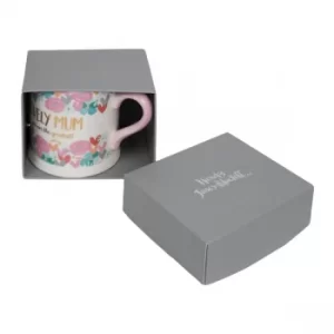 300gsm Quicksilver Mug Gift Box in pp Bag