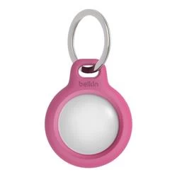 Belkin Secure Holder with Key Ring for AirTag - Pink