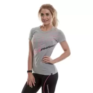 Musclepharm Yoga T Shirt Ladies - Grey