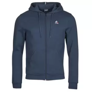 Le Coq Sportif ESS FZ HOODY N 3 M mens Tracksuit jacket in Blue - Sizes XXL,S,M,L,XL
