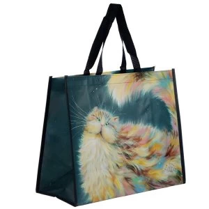 Kim Haskins Rainbow Cat Shopping Bag