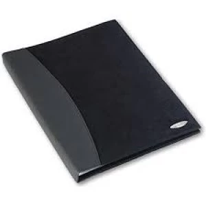 Rexel Soft Touch Display Book, A4, 36 Pockets, Black