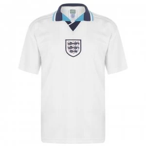 Score Draw England 96 Home Jersey Mens - White