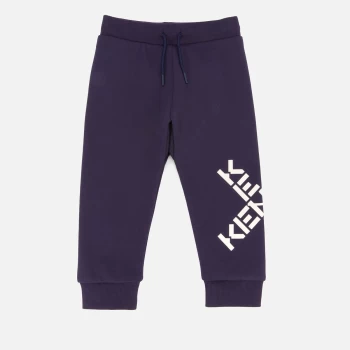 KENZO Baby Boy Joggers - Electric Blue - 12-18 months